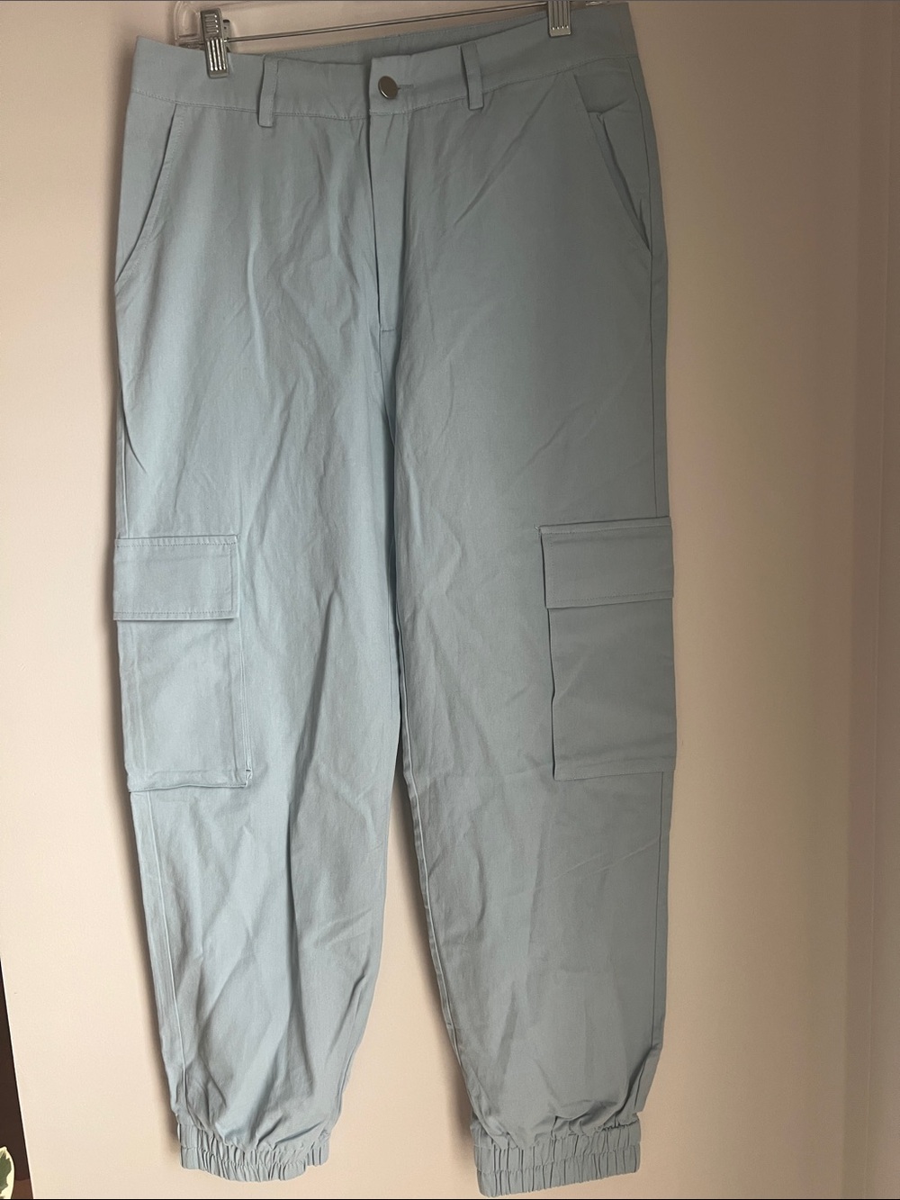 SHEIN EZwear Slant Pocket Cargo Pants